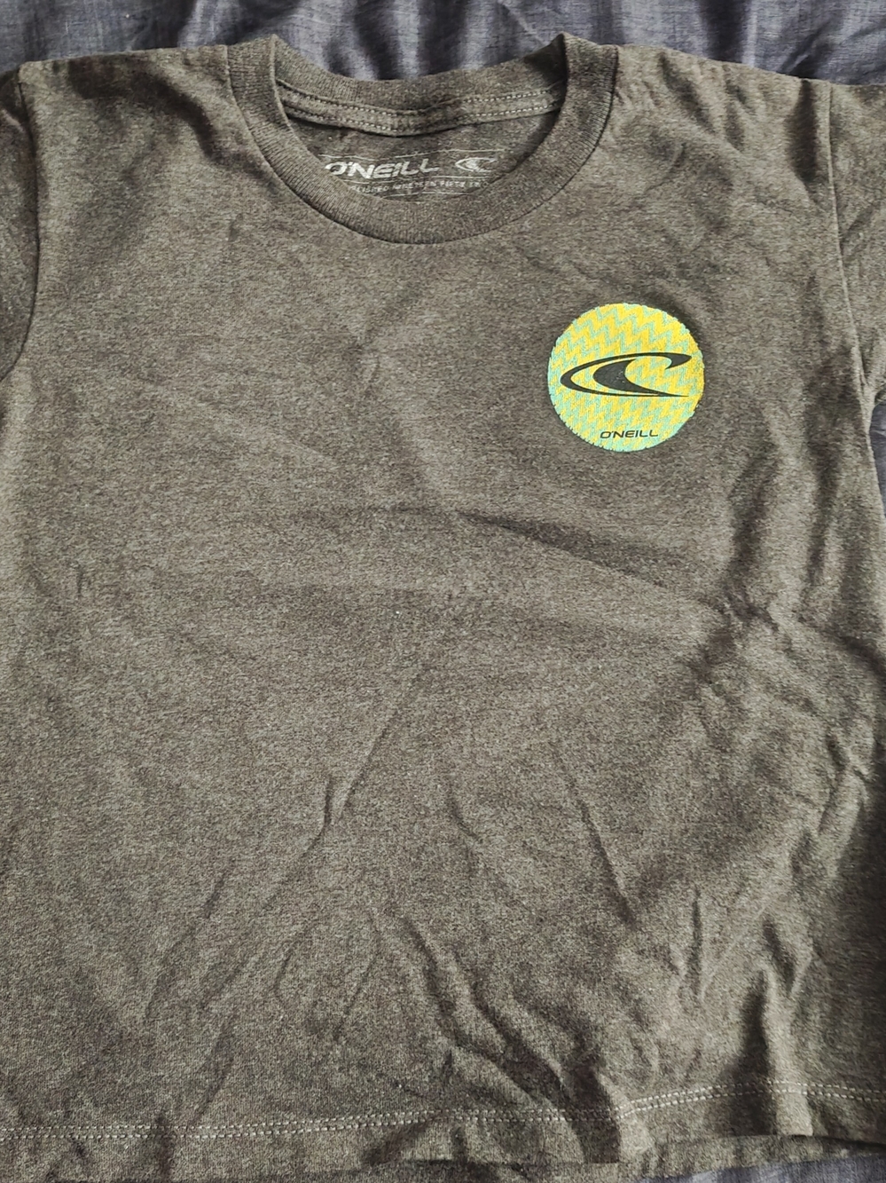 O'Neill Gray Graphic Logo Tee